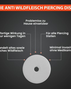 Anti Wildfleisch Piercing Disc 6er PACK Anti Wildfleisch Piercing Disc 6er PACK