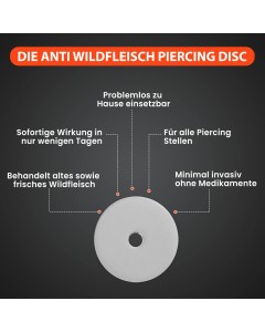 Anti Wildfleisch Piercing Disc 6er PACK Anti Wildfleisch Piercing Disc 6er PACK