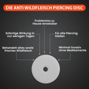 Anti Wildfleisch Piercing Disc 4er PACK Anti Wildfleisch Piercing Disc 4er PACK