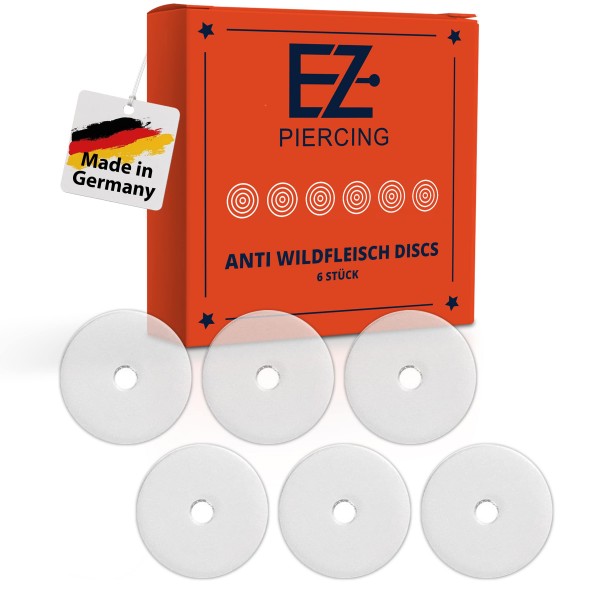 Anti Wildfleisch Piercing Disc 6er PACK