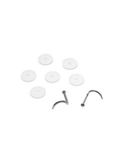 Nasenpiercing Anti Wildfleisch Disc Set
