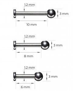 Ohr Piercing Anti Wildfleisch Disc Set Ohr Piercing Anti Wildfleisch Disc Set