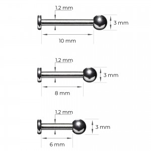 Ohr Piercing Anti Wildfleisch Disc Set Ohr Piercing Anti Wildfleisch Disc Set