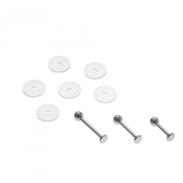 Ohr Piercing Anti Wildfleisch Disc Set