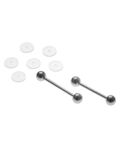 Zungenpiercing Anti Wildfleisch Disc Set Zungenpiercing Anti Wildfleisch Disc Set