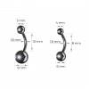 Bauchnabelpiercing Anti Wildfleisch Disc Set
