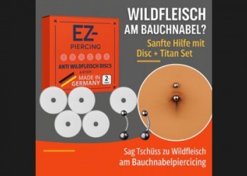 Sag Tschüss zu Wildfleisch am Bauchnabelpiercing