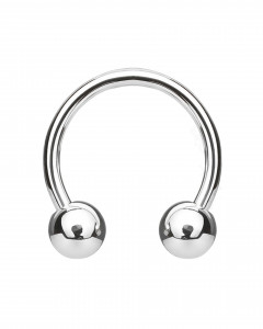 1,2mm Titan Septum Piercing Ring Hufeisenring  1,2mm Titan Septum Piercing Ring Hufeisenring