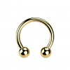 1,6mm Titan Septum Piercing Ring Hufeisenring