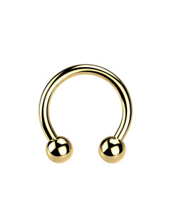 1,2mm Titan Septum Piercing Ring Hufeisenring  1,2mm Titan Septum Piercing Ring Hufeisenring