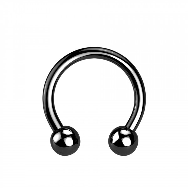1,6mm Titan Septum Piercing Ring Hufeisenring
