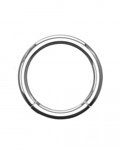 1,2mm Titan Piercing Ring Segmentring Clicker 