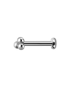 Titan Ball Trinity Ohr Piercing Kugel Stecker  Titan Ball Trinity Ohr Piercing Kugel Stecker