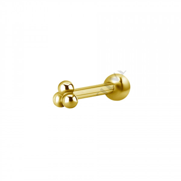 Ball Trinity 316L Ohr Piercing Kugel Stecker