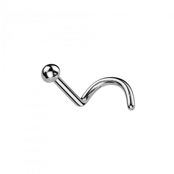 6mm Titan Nasenspirale Nasenpiercing Stecker