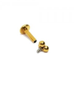 Ball Trinity 316L Ohr Piercing Stecker  Ball Trinity 316L Ohr Piercing Stecker