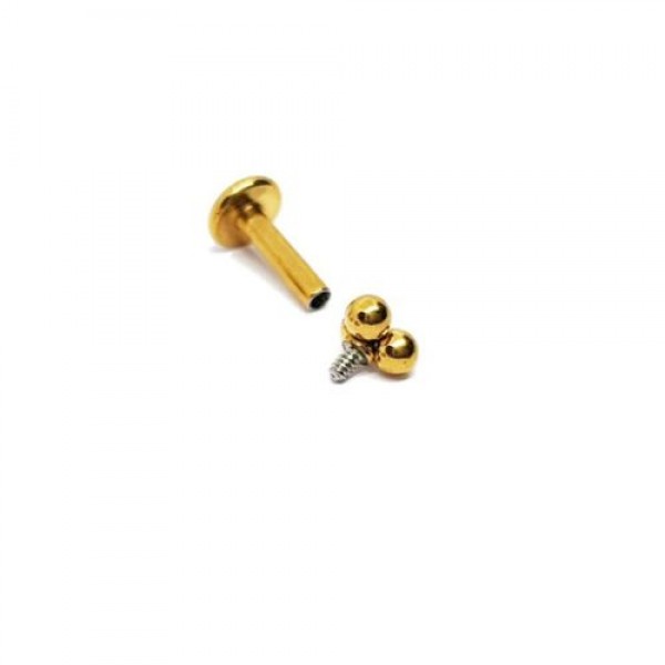 Ball Trinity 316L Ohr Piercing Stecker