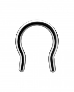 1,6mm Titan Septum Piercing Retainer 1,6mm Titan Septum Piercing Retainer