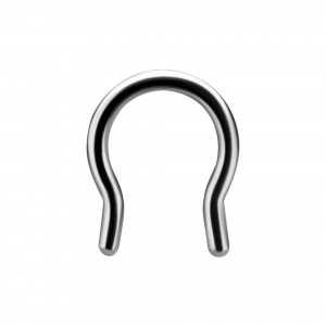 1,6mm Titan Septum Piercing Retainer 1,6mm Titan Septum Piercing Retainer