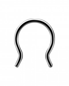 1,2mm Titan Septum Piercing Retainer 1,2mm Titan Septum Piercing Retainer