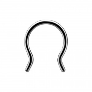 1,2mm Titan Septum Piercing Retainer 1,2mm Titan Septum Piercing Retainer