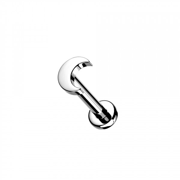Titan Conch Helix Tragus Ohr Piercing Stecker mit Mond Aufsatz