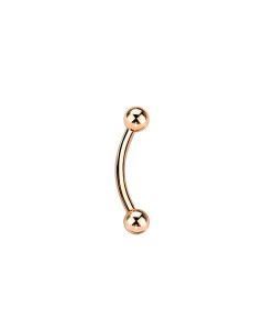 1,2mm Titan Ohr Piercing Banane 1,2mm Titan Ohr Piercing Banane