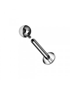 Titan Labret Stecker mit Internem Gewinde